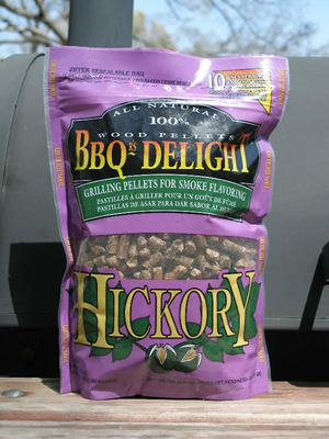 SmokeChips / Pellets / WoodChunks - BBQr's Delight Hickory  Pellets