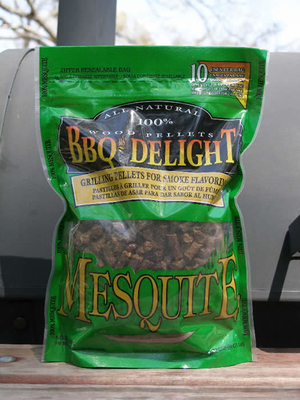 SmokeChips / Pellets / WoodChunks - BBQr's Delight Mesquite Pellets