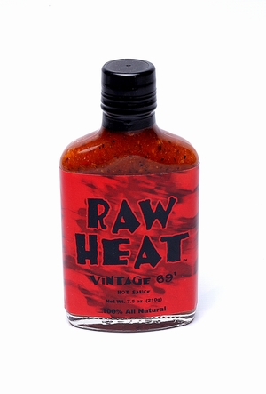 Farligt Heta Såser! - RAW HEAT VINTAGE 69 HOT SAUCE