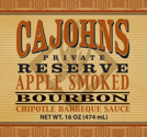 Cajohn's Apple Smoked Bourbon Chipotle BBQ Sauce