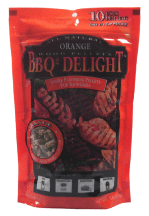 SmokeChips / Pellets / WoodChunks - BBQr's Delight Apelsin Pellets
